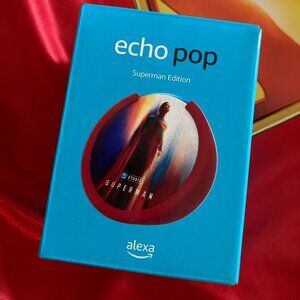 Echo Pop Smartspeaker- Superman Edition!